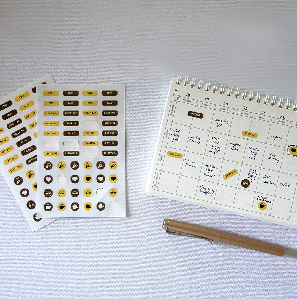 Meal Planner Stickers - Decluttercat - 4