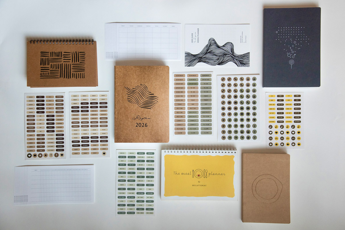 Decluttercat Sorted Box (Planners, Sketchpad, Journal) - 1